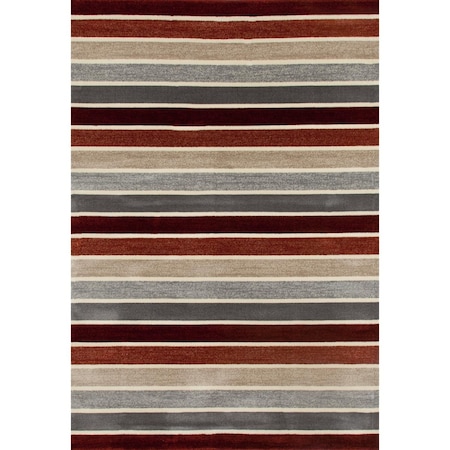 Art Carpet 8 X 11 Ft. Troy Collection Mainline Woven Area Rug, Red 25788